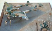 P-38M and Airfix P-38F kitbash 1:72