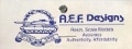 A.E.F. Designs Logo