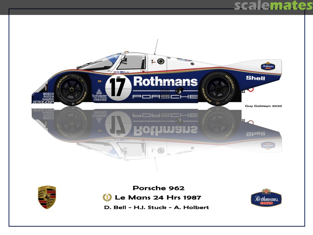Porsche 962C 1:43