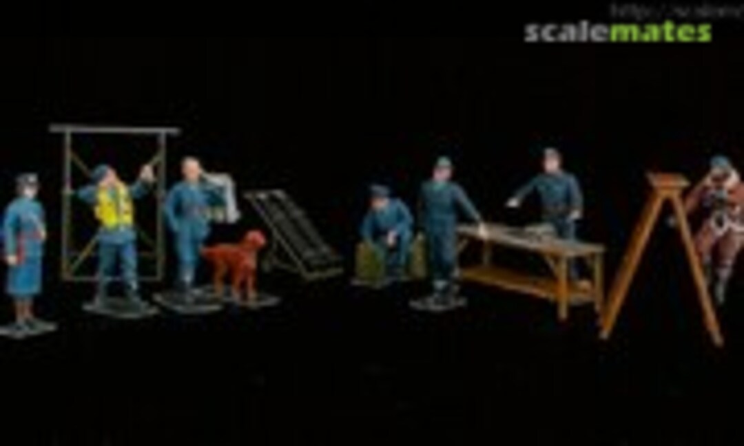 RAF Pilots and Ground Personnel (1939-1945) 1:48