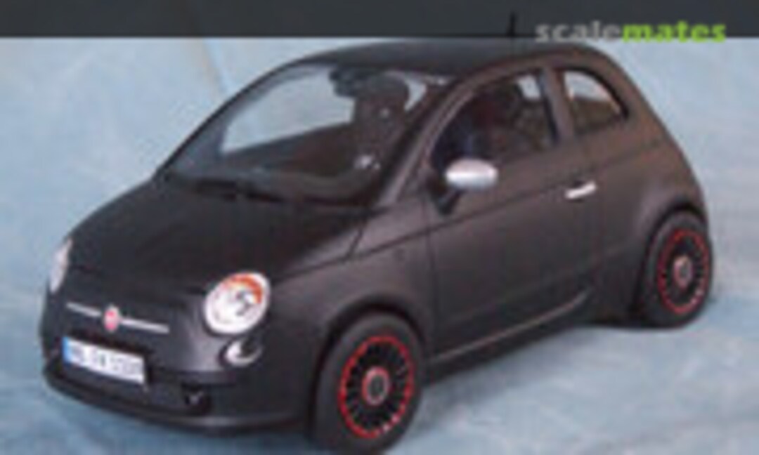 Fiat 500 Black Jack Edition 1:24