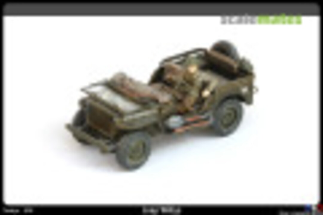 Jeep Willys MB 1/4 ton 4x4 truck 1:48