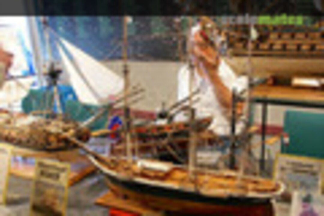 Schiffsmodellbauausstellung in der Bataviawerft in Lelystad 2018 No