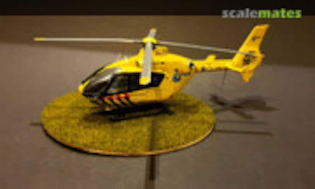Revell-EC135 Air-Glaciers Maqueta Helicóptero,12+ Años, Multicolor, 14.3 cm  de Largo (04986)