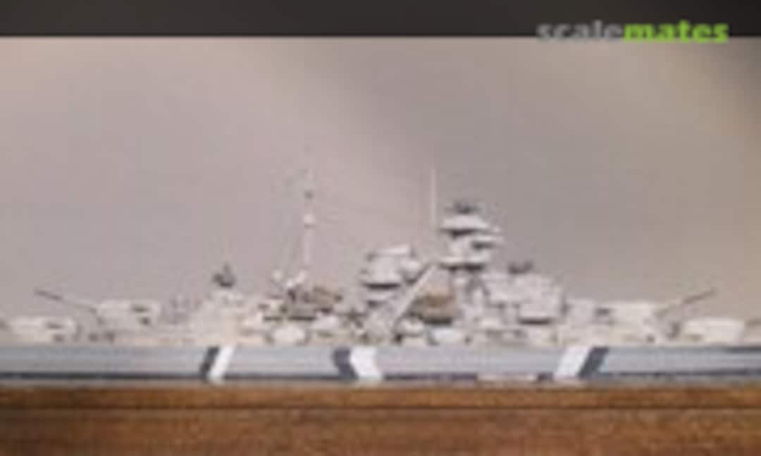 Deutsches Schlachtschiff Bismarck 1:700