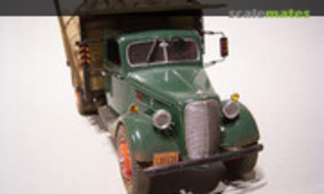 36 Ford Stake Truck 1:24