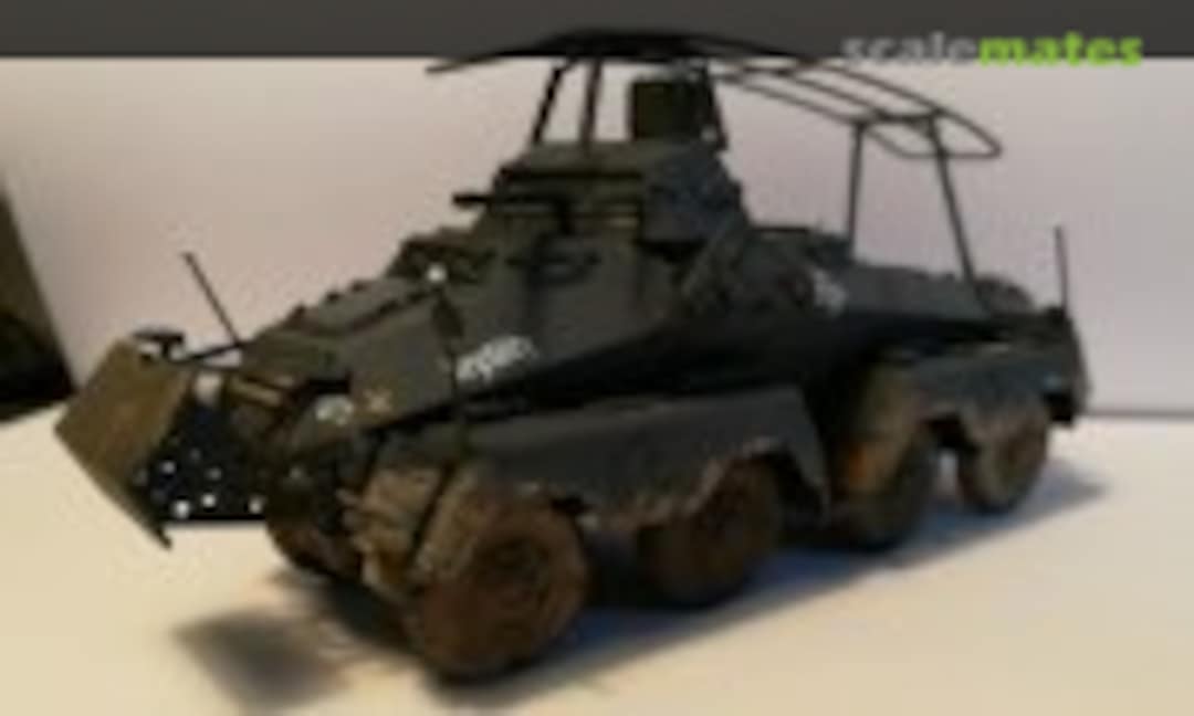 TAM32574 1:48 Tamiya Sd.Kfz.232 German 8-Wheeled Heavy Armored Car - Sprue  Brothers Models LLC