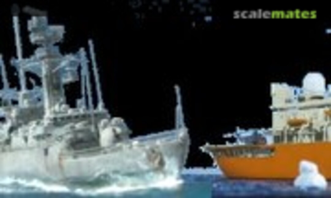 Brown Water Navy Miniatures: d?nische/deutsche Fregatte Gefion 1/700)