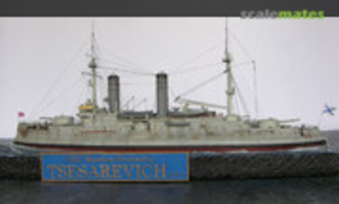 Russisches Schlachtschiff Tsesarevich 1:350