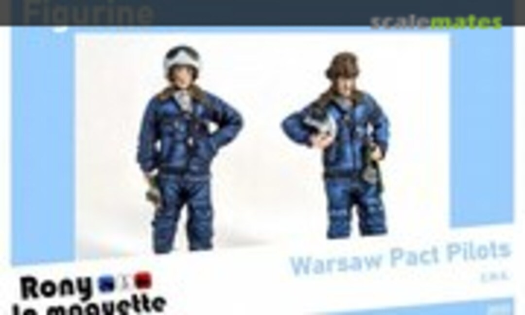 Warsaw Pact pilots (2 fig.) 1:48