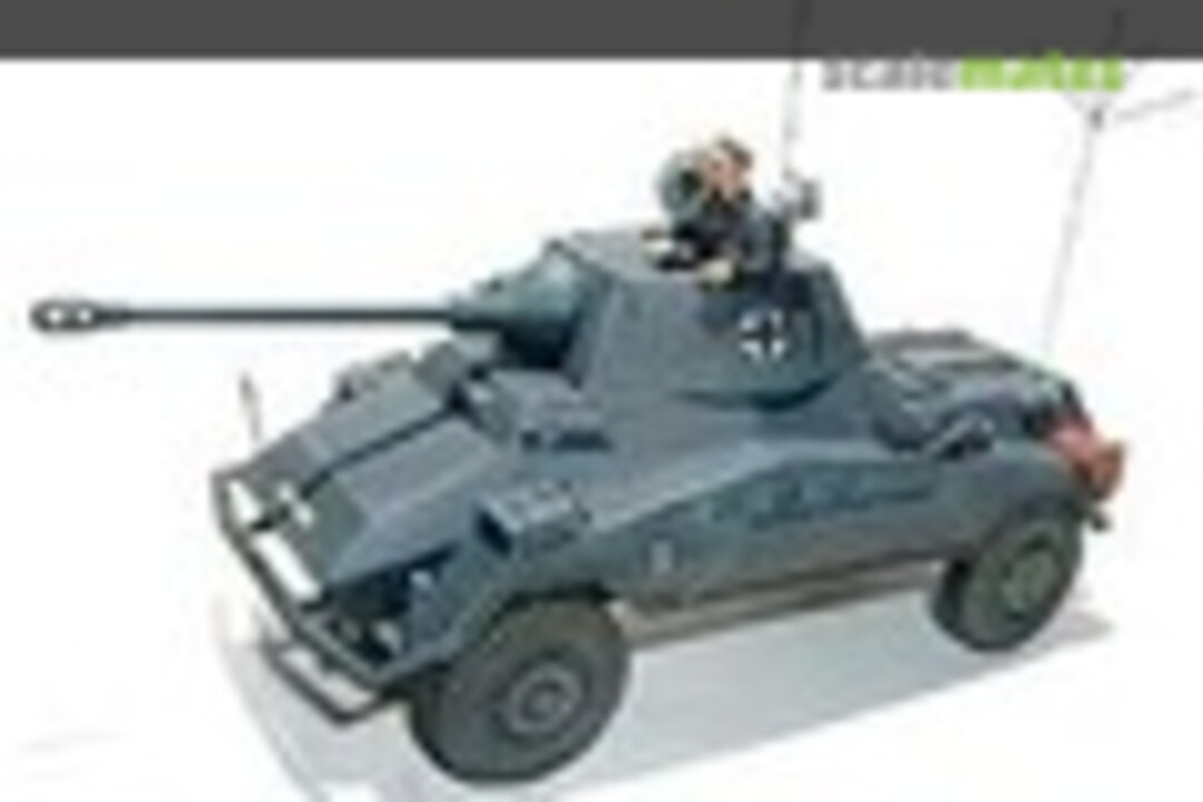 Prototyp 4x4 Panzerspähwagen Type RTp Neue Art mit 5 cm KwK L/60 1:35