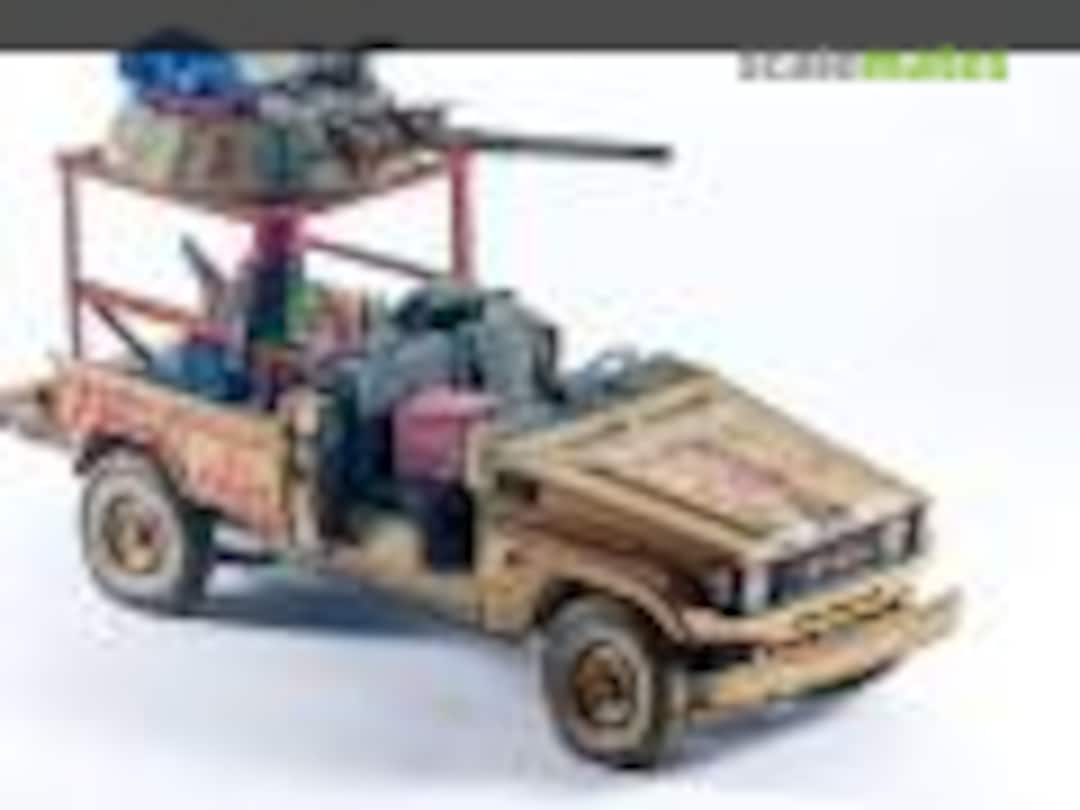 Toyota Hilux with BMP turret 1:35