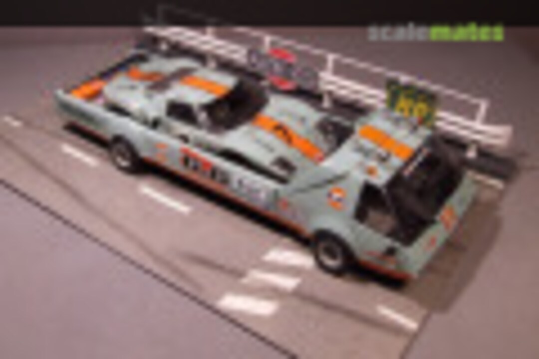 Daytona Transporter & Ford GT40 1:24