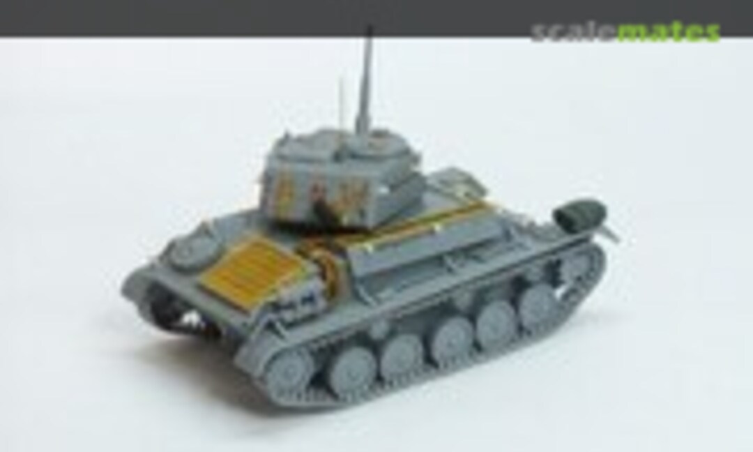 Construction of the T-80 light tank “watching the stars” 1:35 - floh models 