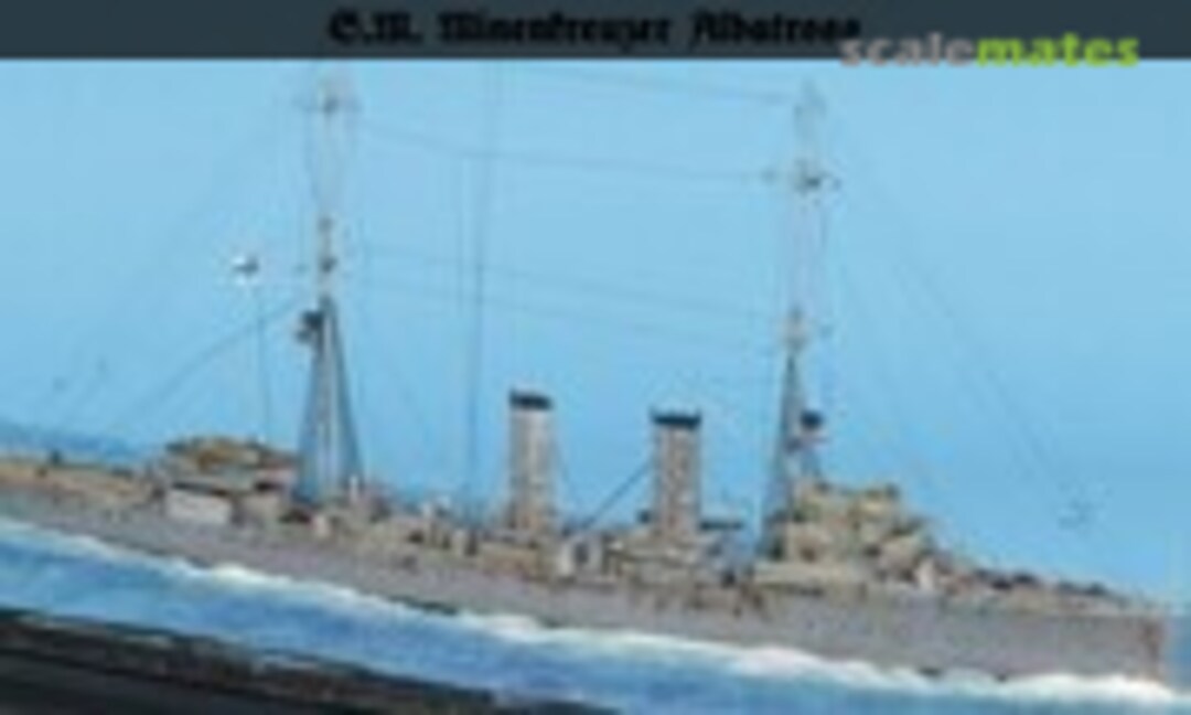 Deutscher Minenkreuzer SMS Albatross 1:700