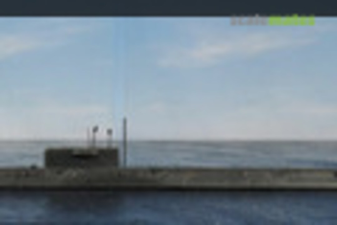 Russisches Raketen-U-Boot K-108 1:700