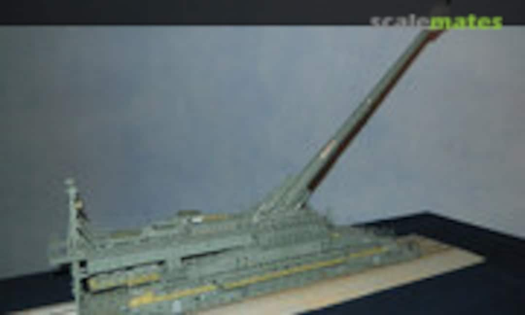 HobbyBoss 1/72 German 80cm K(E) Railway Gun 'Dora' (82911) - Demo Build