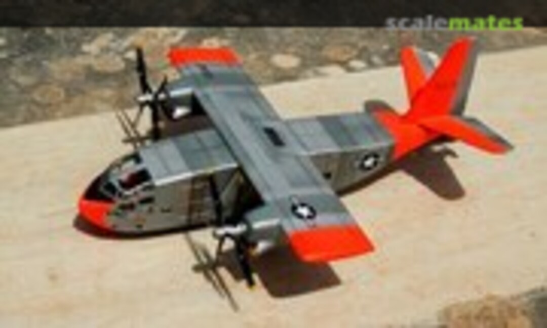 Hiller X-18 Convertiplane 1:70