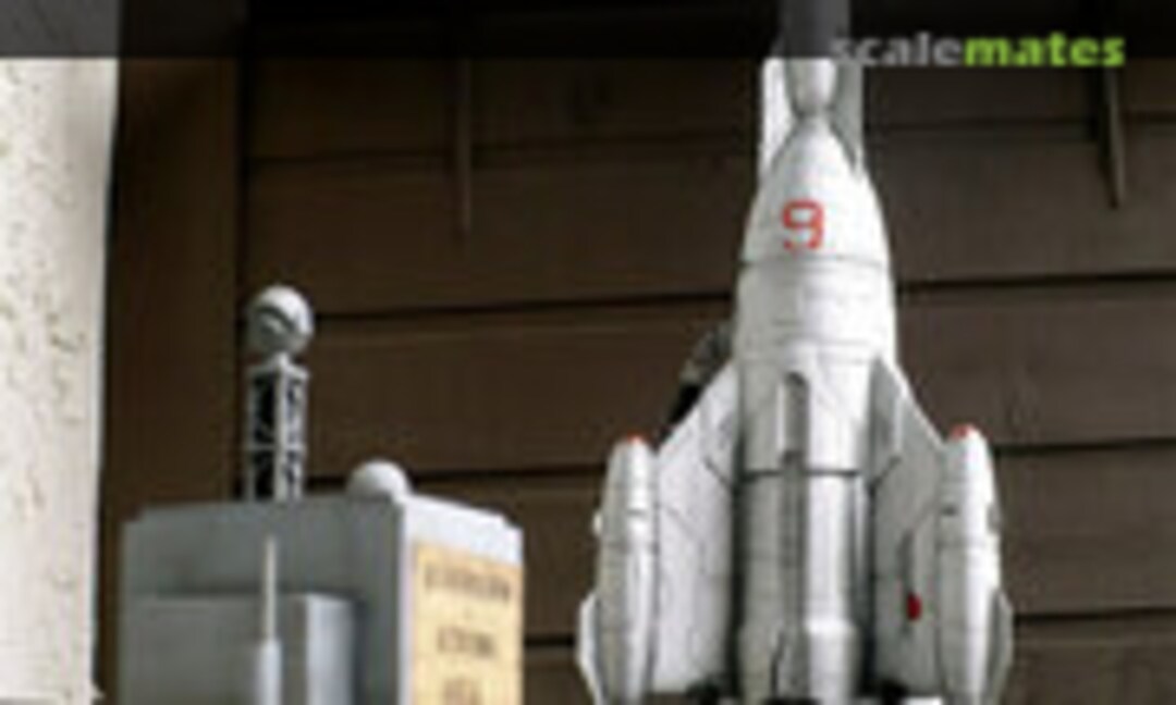 Mercury 9 Rocket 1:350