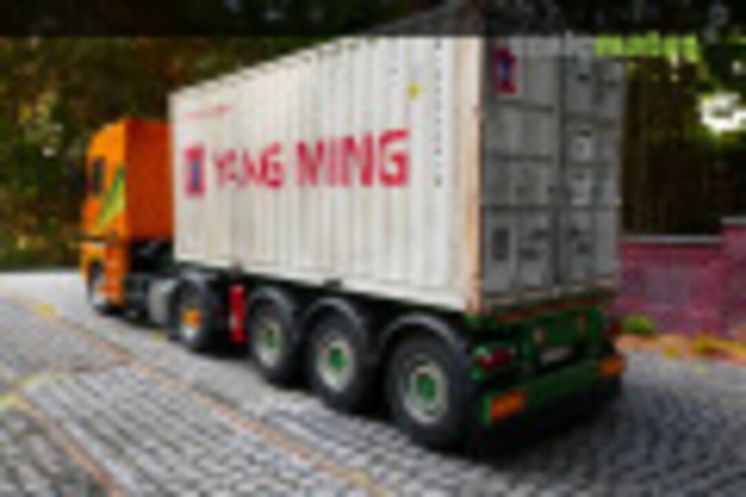 Tecnokar Containertrailer mit 20ft. Container 1:24