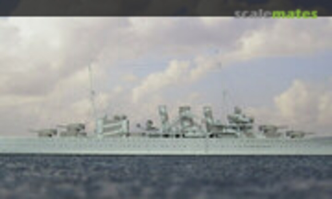 Schwerer Kreuzer HMS Berwick 1:700