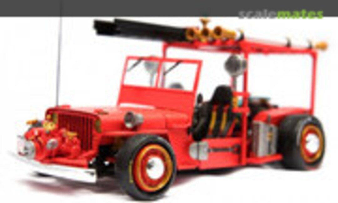 Willys Fire Jeep 1:24