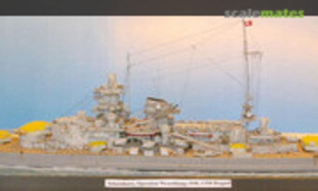 Deutsches Schlachtschiff Scharnhorst 1:350