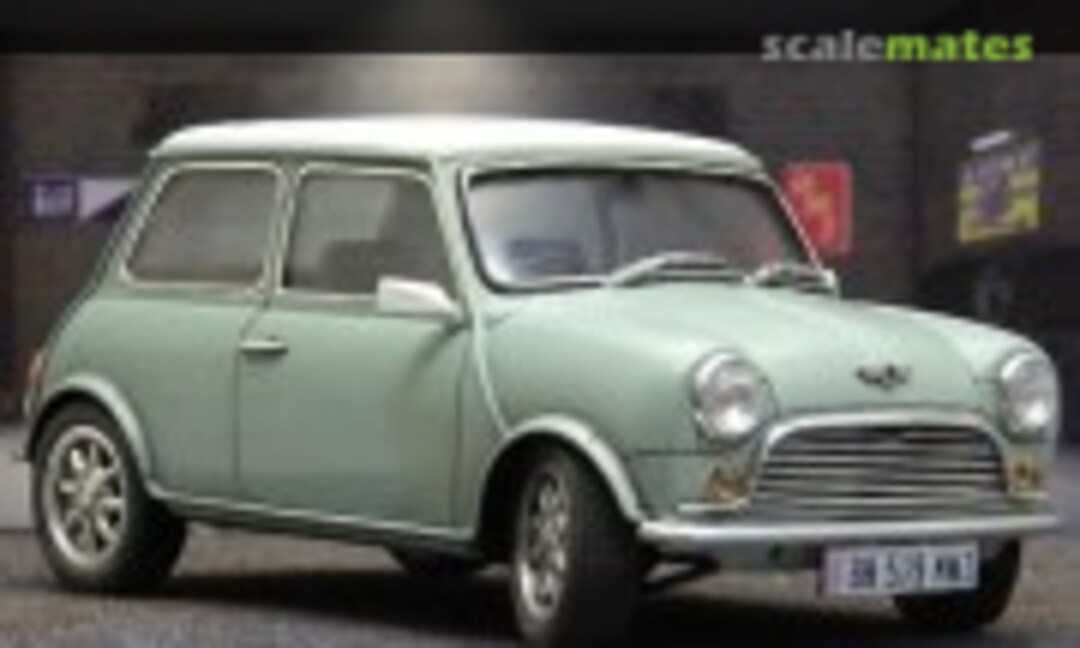 Vintage Mini Cooper 1:24