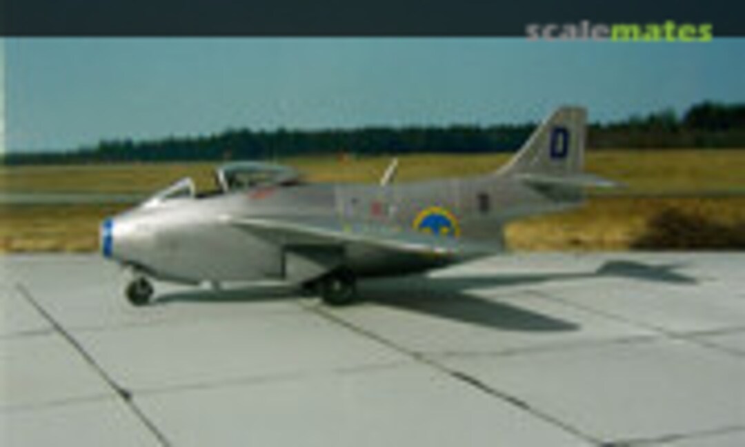 Saab S-29C Tunnan 1:72
