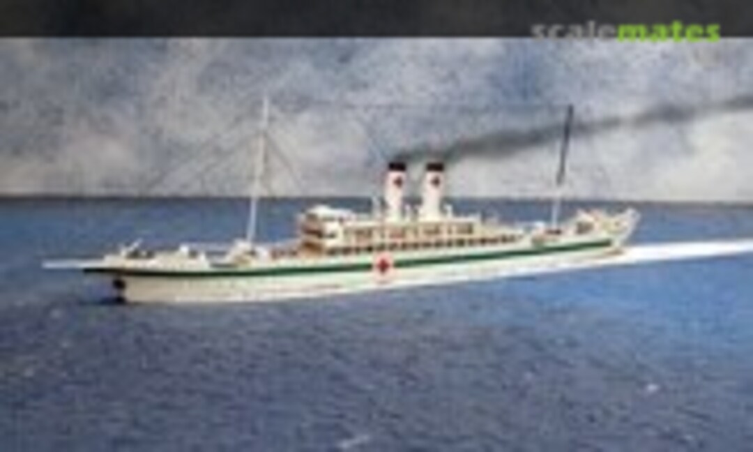 Japanisches Lazarettschiff America Maru 1:700