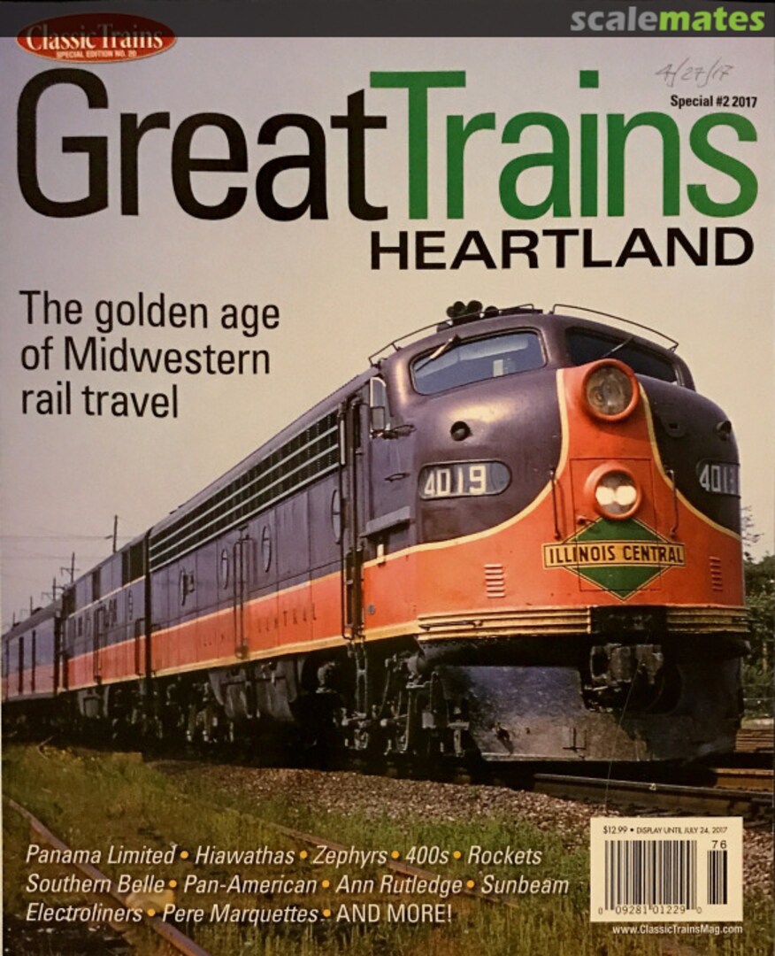 Cover Great Trains Heartland Kalmbach Media Cover Great Trains Heartland Kalmbach Media