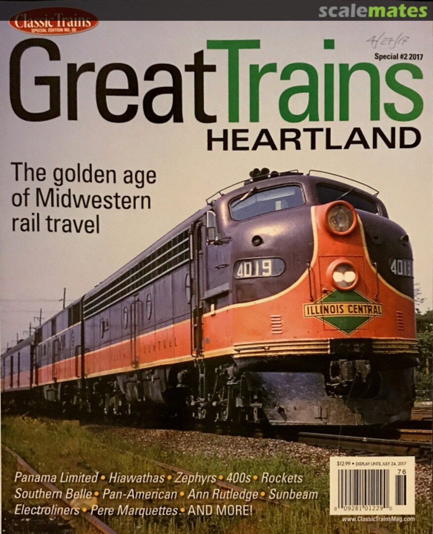 Cover Great Trains Heartland  Kalmbach Media