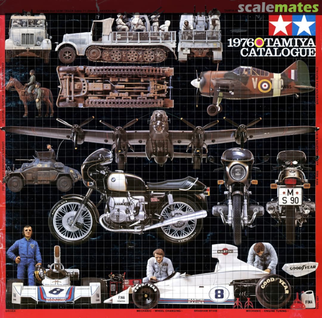 Cover Tamiya Catalogue 1976 Tamiya Cover Tamiya Catalogue 1976 Tamiya