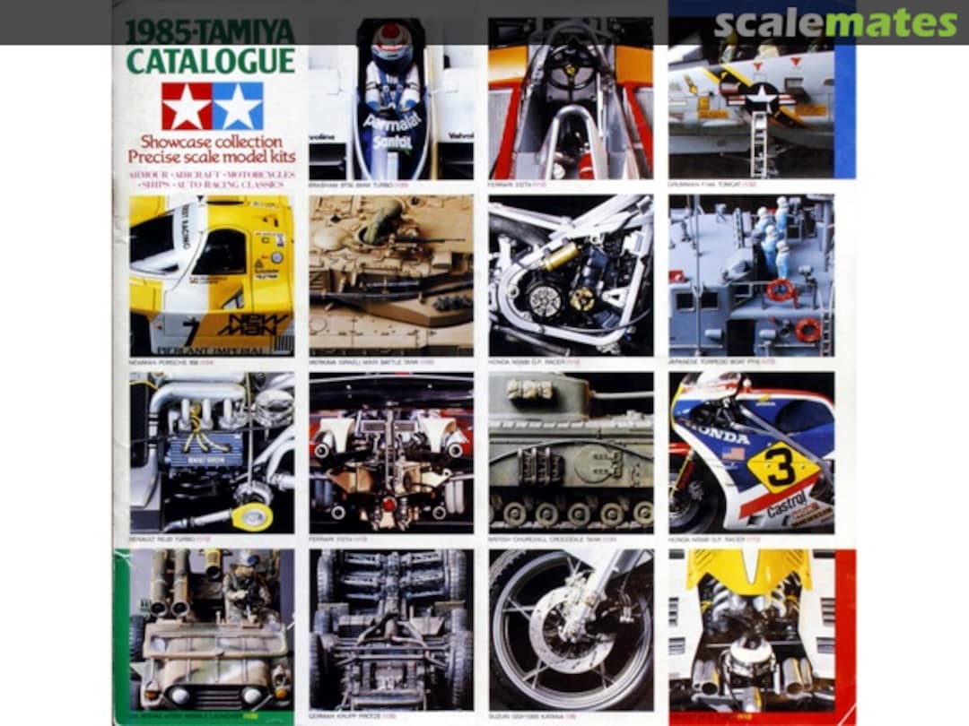 Cover Tamiya Catalogue 1985  Tamiya