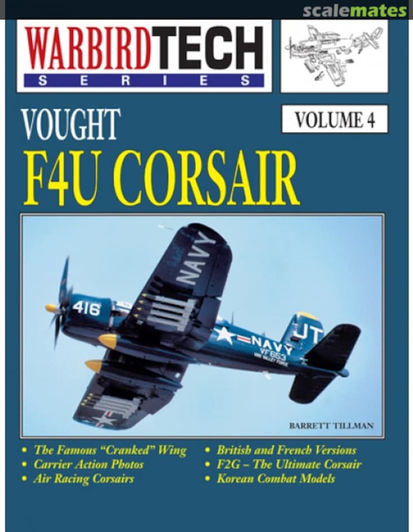 Cover Vought F4U Corsair 4 Specialty Press