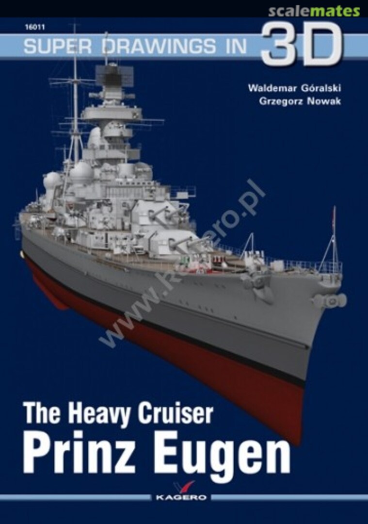 Cover The Heavy Cruiser Prinz Eugen 16011 Kagero