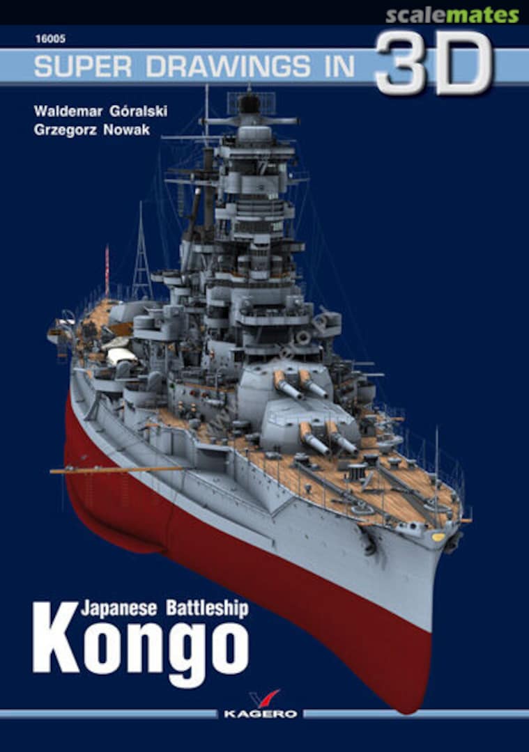 Cover Japanese Battleship Kongo 16005 Kagero Cover Japanese Battleship Kongo 16005 Kagero
