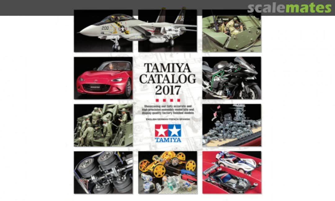 Cover Tamiya Catalogue 2017 64407 Tamiya