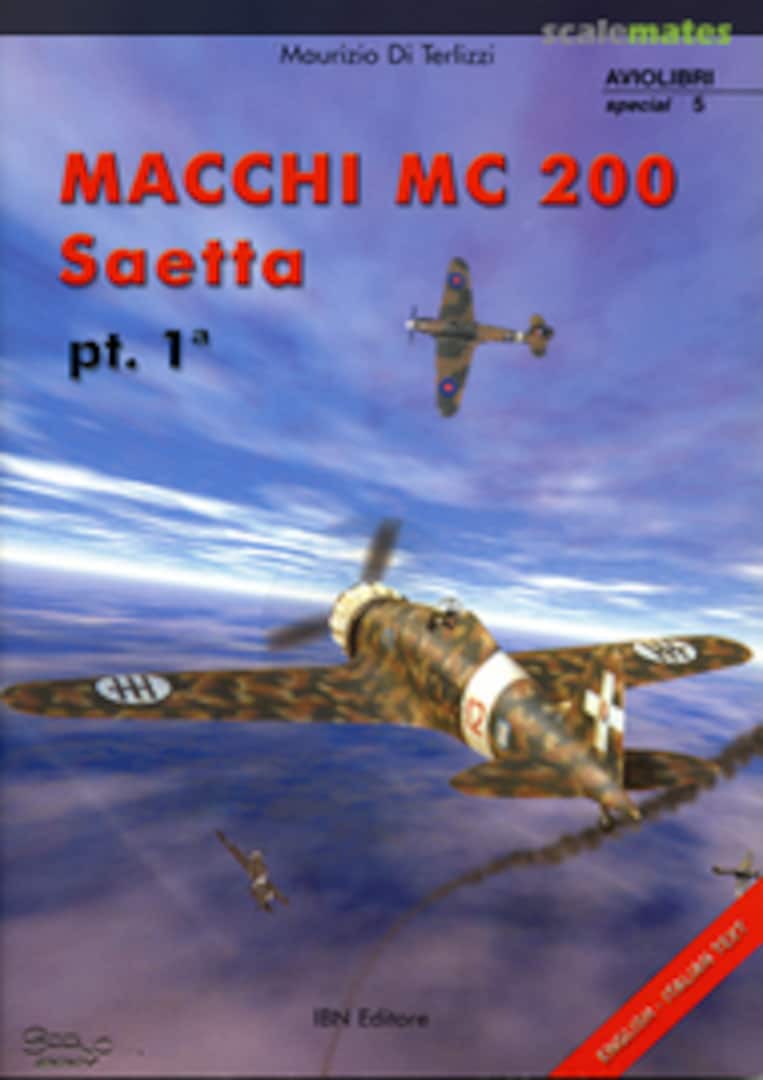 Cover Macchi MC 200 Saetta 5 IBN Editore Cover Macchi MC 200 Saetta 5 IBN Editore
