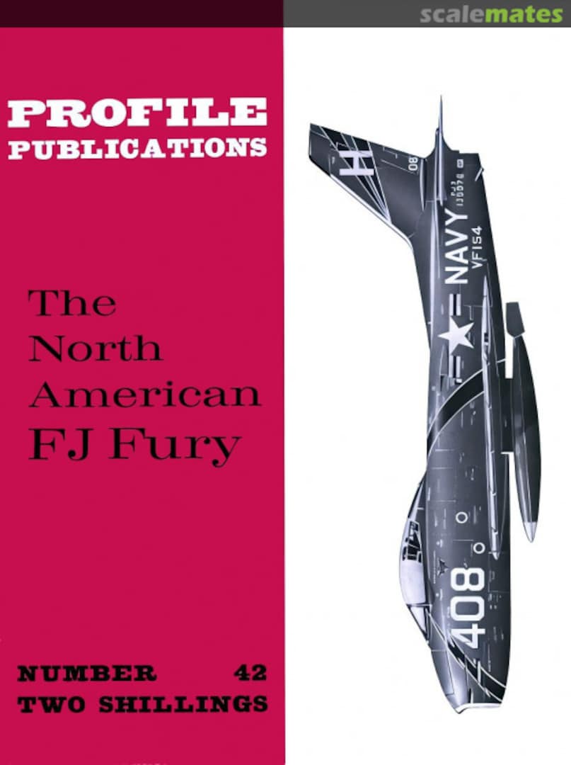 Cover The North American FJ Fury 42 Profile Publications