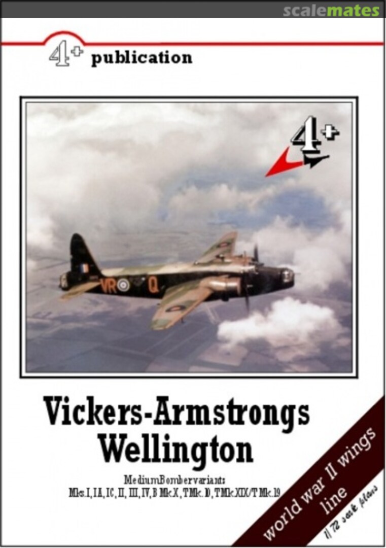 Cover Vickers-Armstrongs Wellington 4+015 Mark I Cover Vickers-Armstrongs Wellington 4+015 Mark I