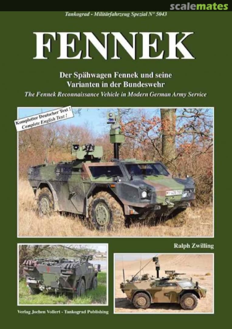 Cover Fennek 5043 Tankograd Publishing Cover Fennek 5043 Tankograd Publishing