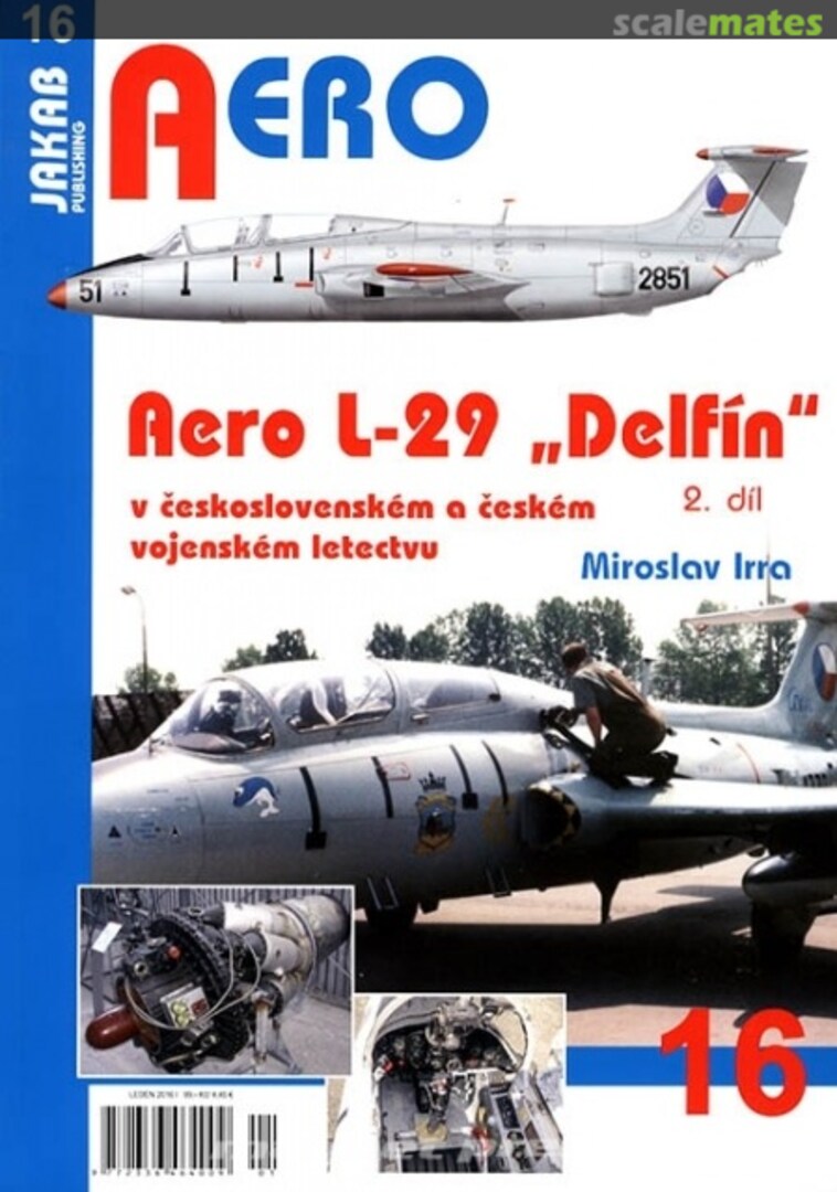 Cover Aero L-29 &quot;Delfín&quot; 16 Jakab Publishing