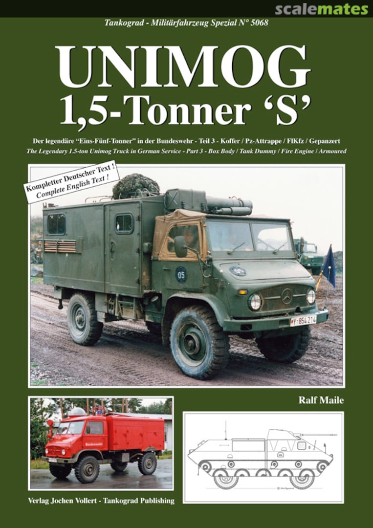 Cover Unimog 1.5-Tonner 'S'  5068 Tankograd Publishing