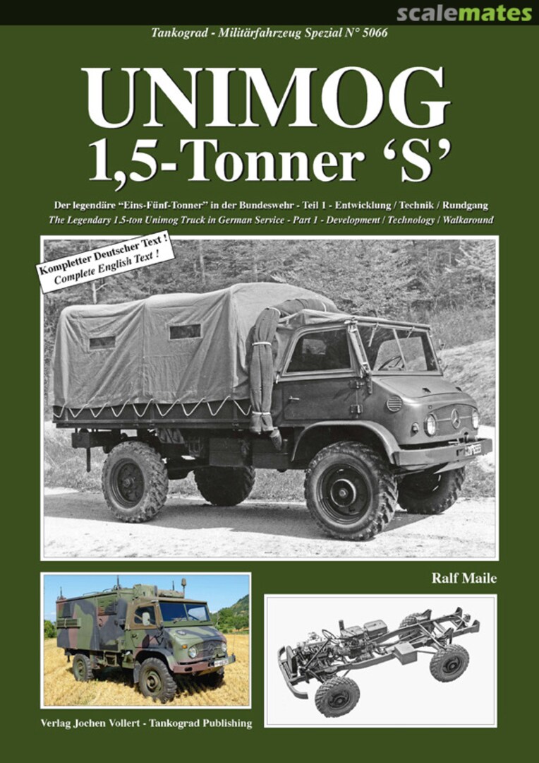 Cover Unimog 1.5-Tonner 'S' 5066 Tankograd Publishing Cover Unimog 1.5-Tonner 'S' 5066 Tankograd Publishing