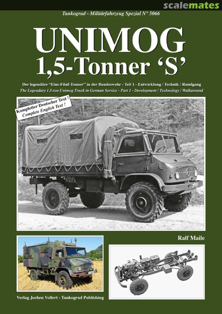 Cover Unimog 1.5-Tonner 'S'  5066 Tankograd Publishing