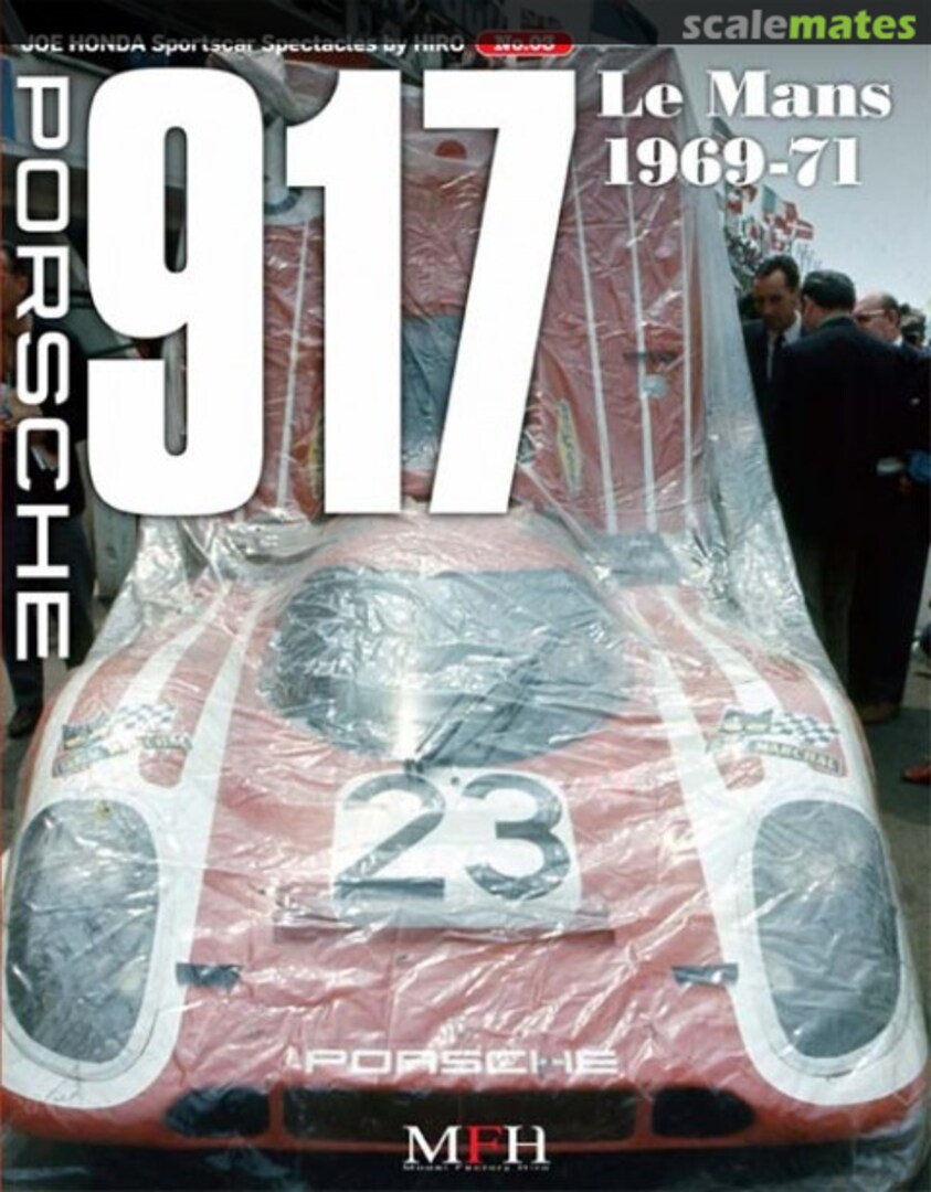 Cover Porsche 917 Le Mans 1969-71 3 Model Factory Hiro