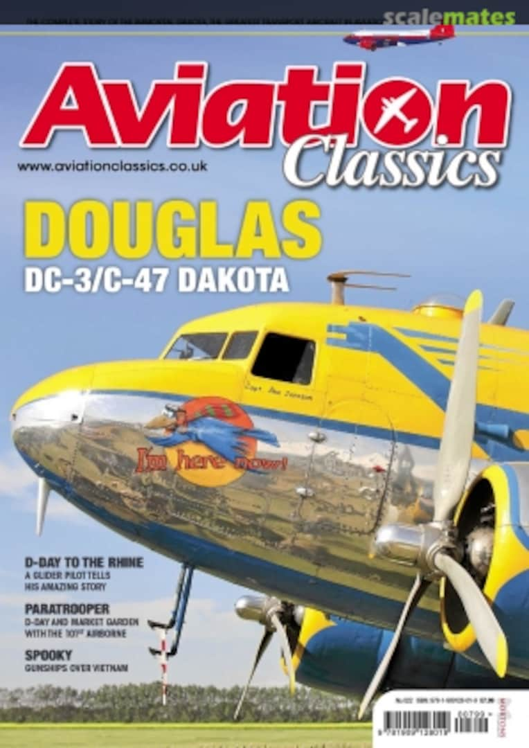 Cover Douglas DC-3/C-47 DAKOTA 22 Mortons