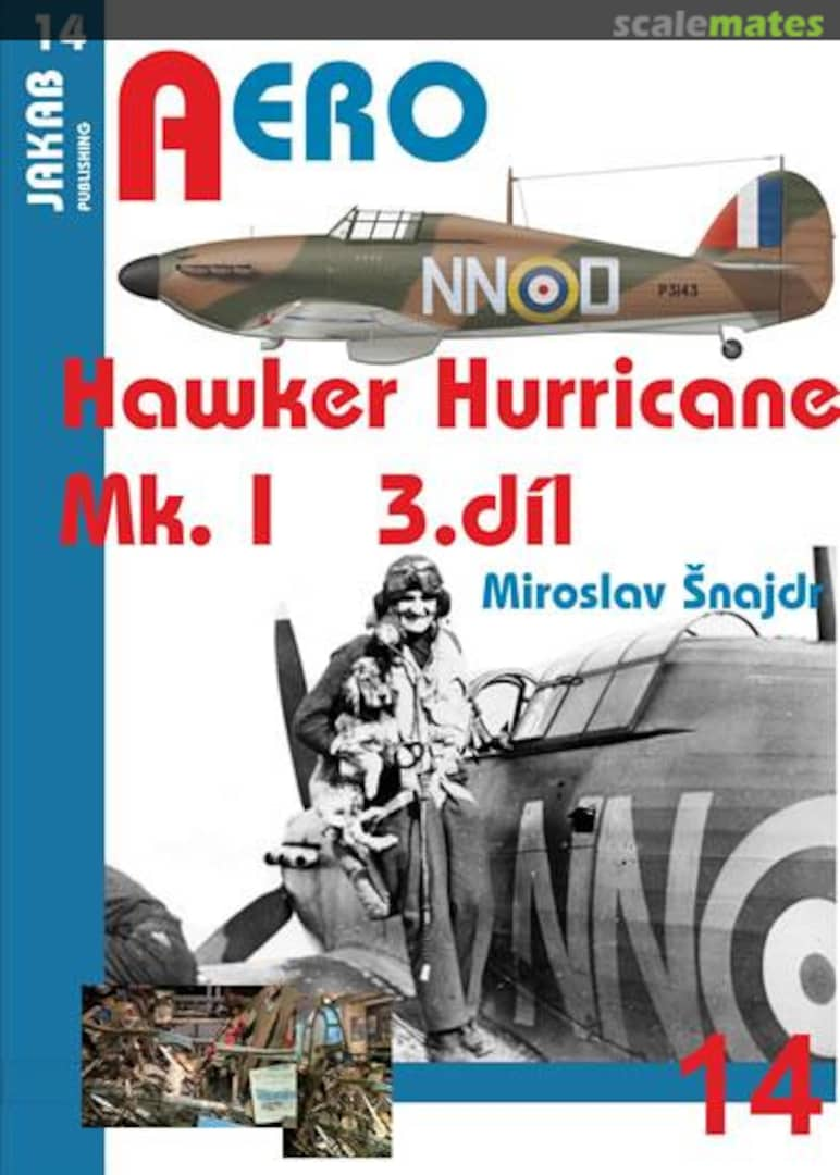 Cover Hawker Hurricane Mk.I 3.díl 14 Jakab Publishing