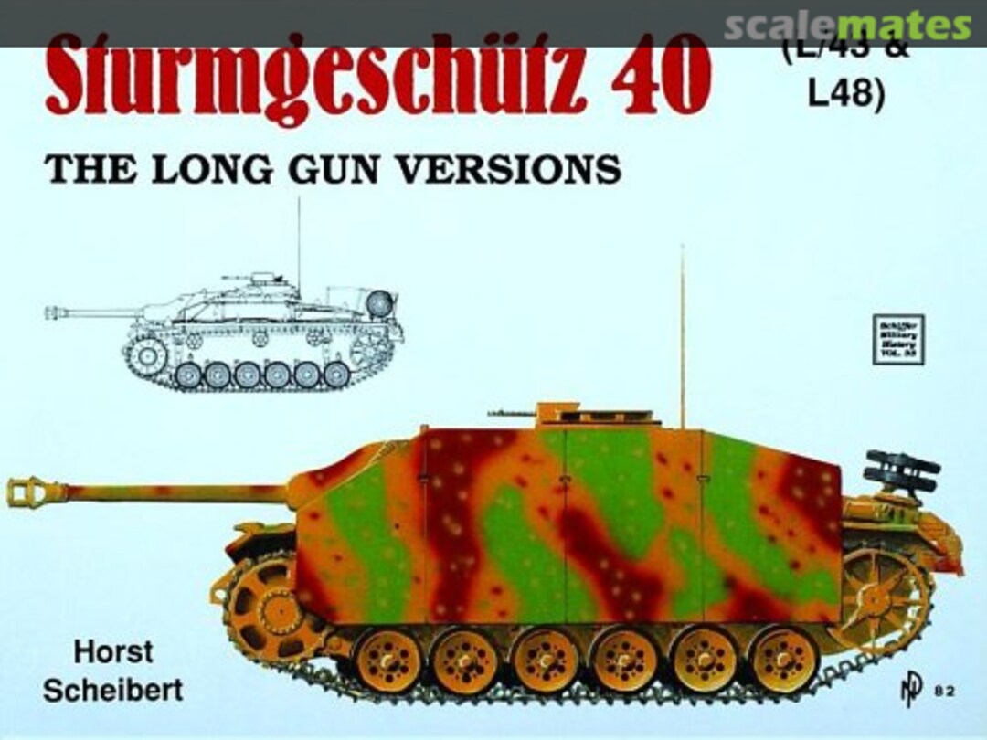 Cover Sturmgeschütz 40 L/43 &amp; L48 33 Schiffer Publishing